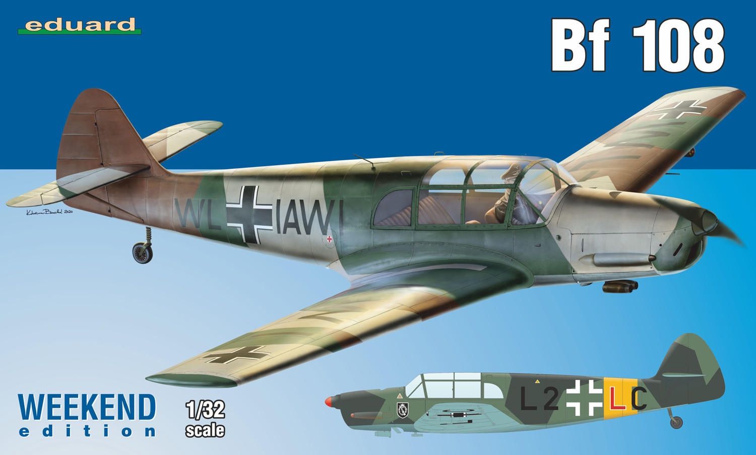 Eduard 1/32 Bf 108 Taifun [Weekend Edition] 3404