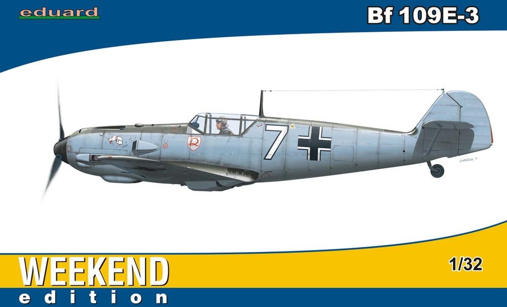 Eduard 1/32 Bf 109E-3 [Weekend Edition] 3402