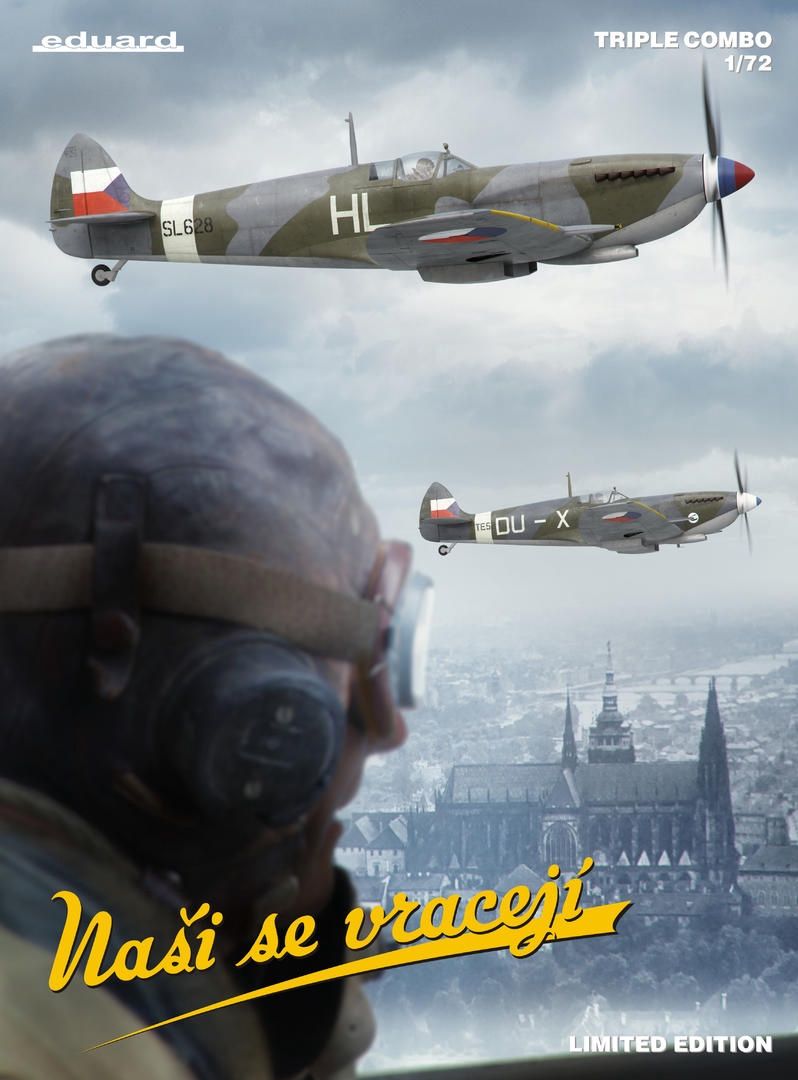 Eduard 1/72 Spitfire Mk.IX Nasi se vraceji Triple Combo [Limited Edition] 2120