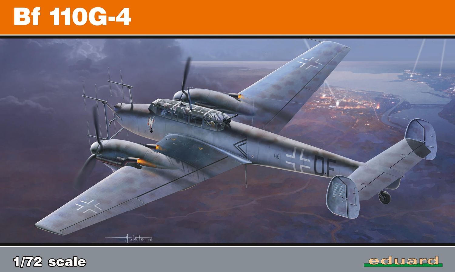 Eduard 1/72 Bf 110G-4 [ProfiPACK] 7094