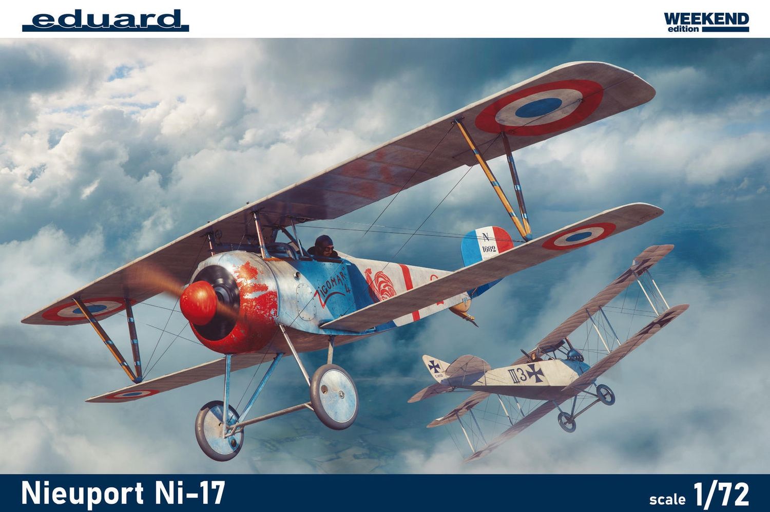 Eduard 1/72 Nieuport Ni-17 [Weekend Edition] 7404