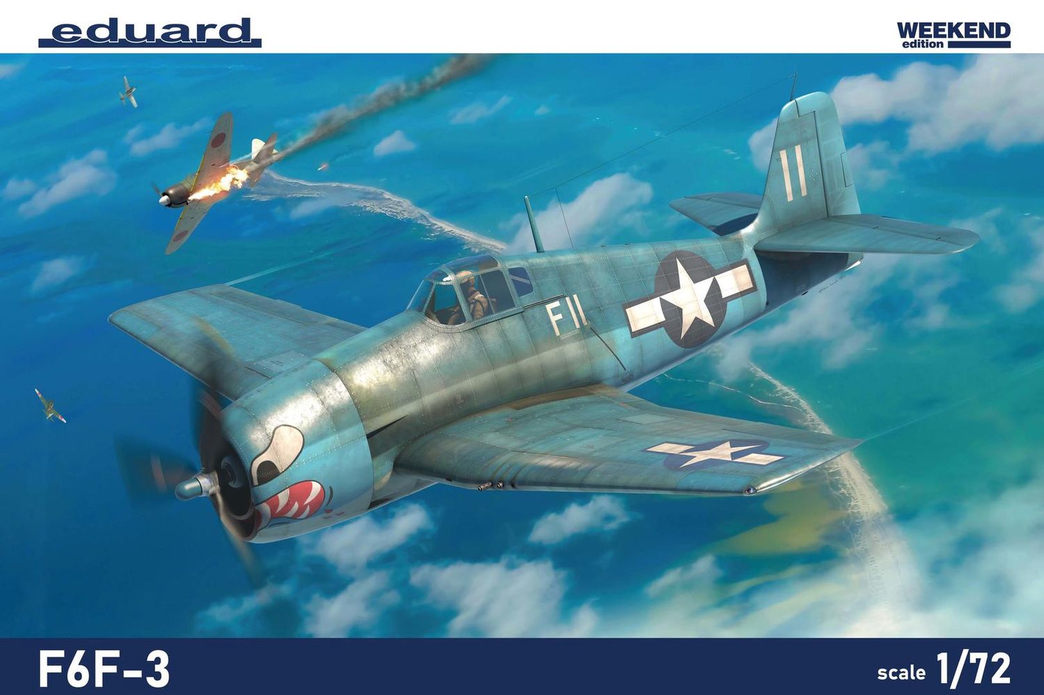 Eduard 1/72 F6F-3 Hellcat [Weekend Edition] 7457