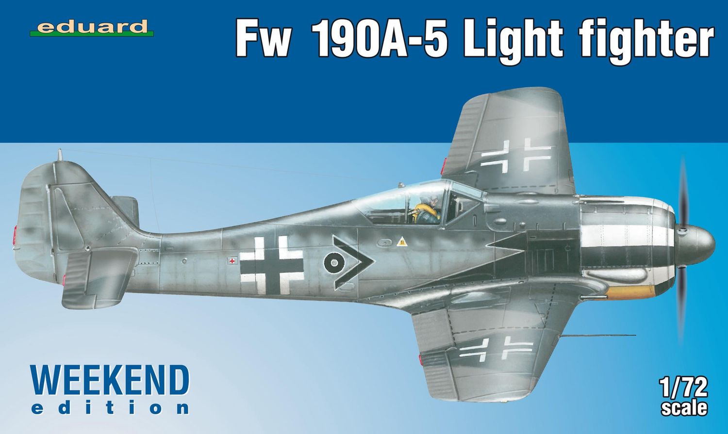 Eduard 1/72 Fw 190A-5 Light Fighter (2 cannons) [Weekend Edition] 7439