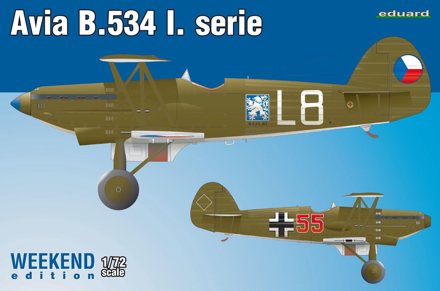 Eduard 1/72 Avia B.534 I.serie [Weekend Edition] 7446