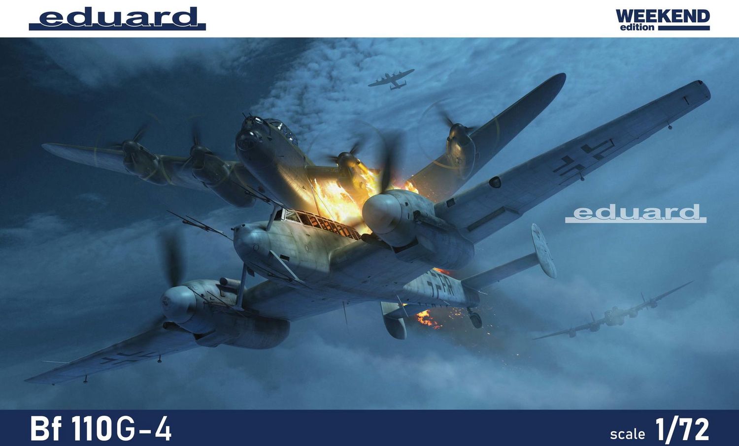 Eduard 1/72 Bf110G-4 [Weekend Edition] 7465