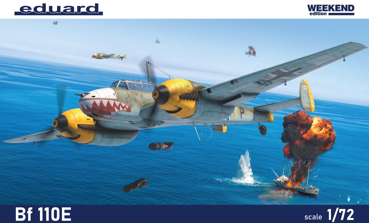 Eduard 1/72 Bf110E [Weekend Edition] 7464