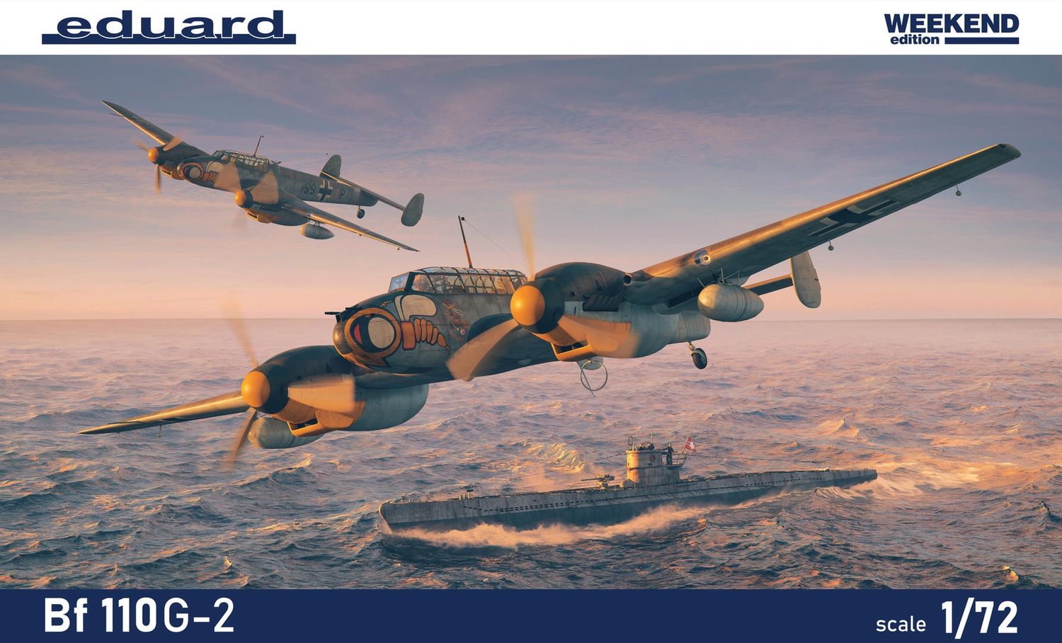 Eduard 1/72 Bf110G-2 [Weekend Edition] 7468