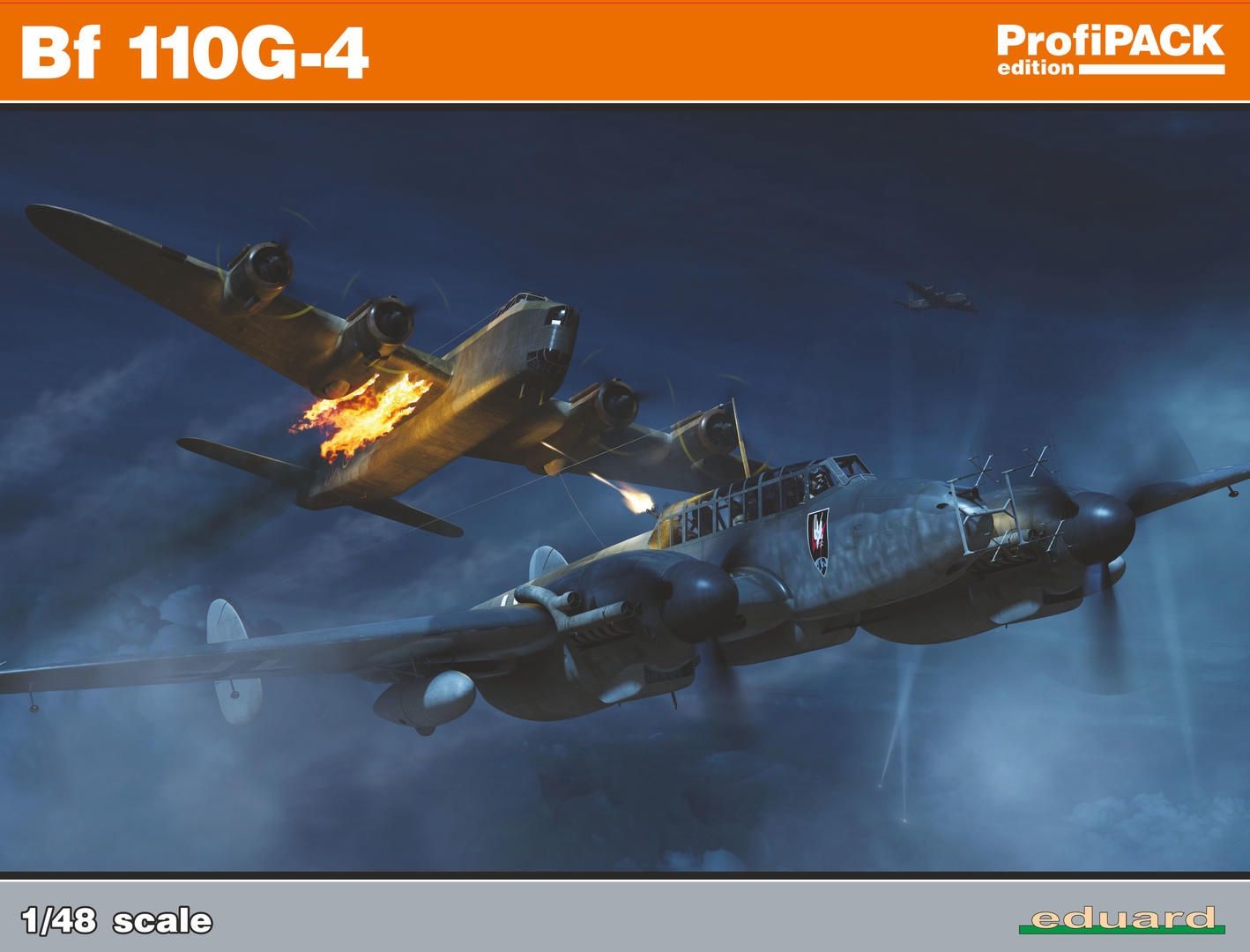 Eduard 1/48 Messerschmitt Bf 110G-4 [ProfiPACK] 8208