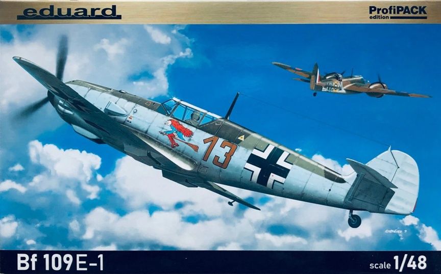 Eduard 1/48 Bf 109E-1 [ProfiPACK] 8261