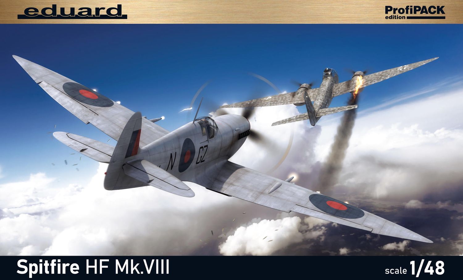 Eduard 1/48 Spitfire HF Mk.VIII [ProfiPACK] 8287