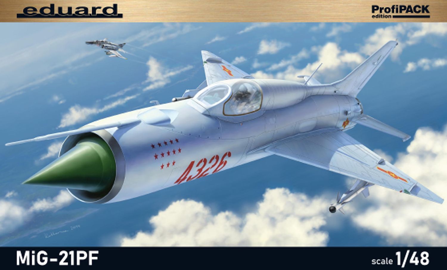 Eduard 1/48 MiG-21PF Fishbed [ProfiPACK] 8236