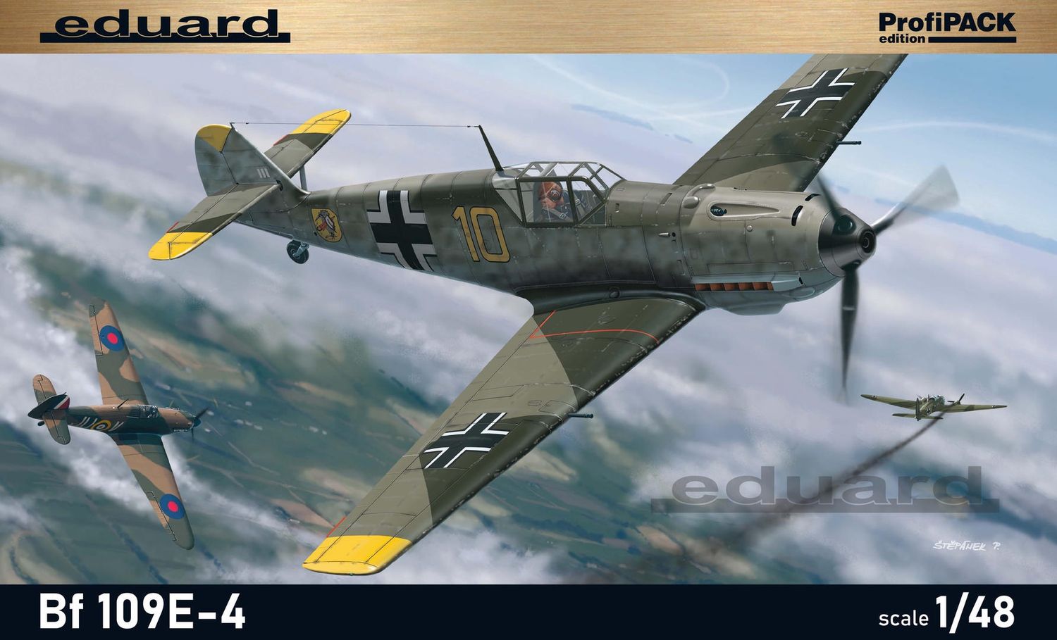 Eduard 1/48 Bf 109E-4 [ProfiPACK] 8263