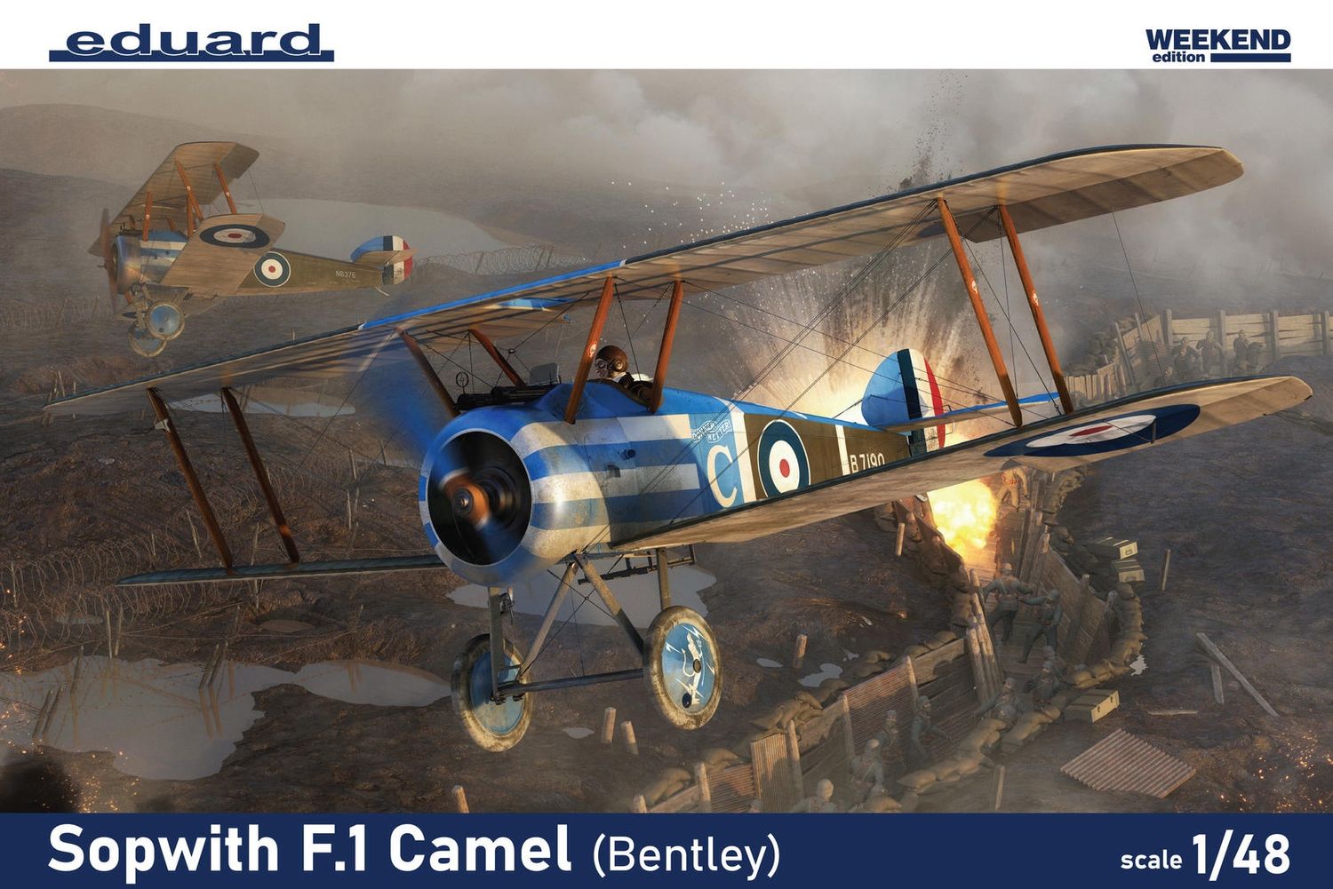 Eduard 1/48 Sopwith F.1 Camel (Bentley) [Weekend Edition] 8485
