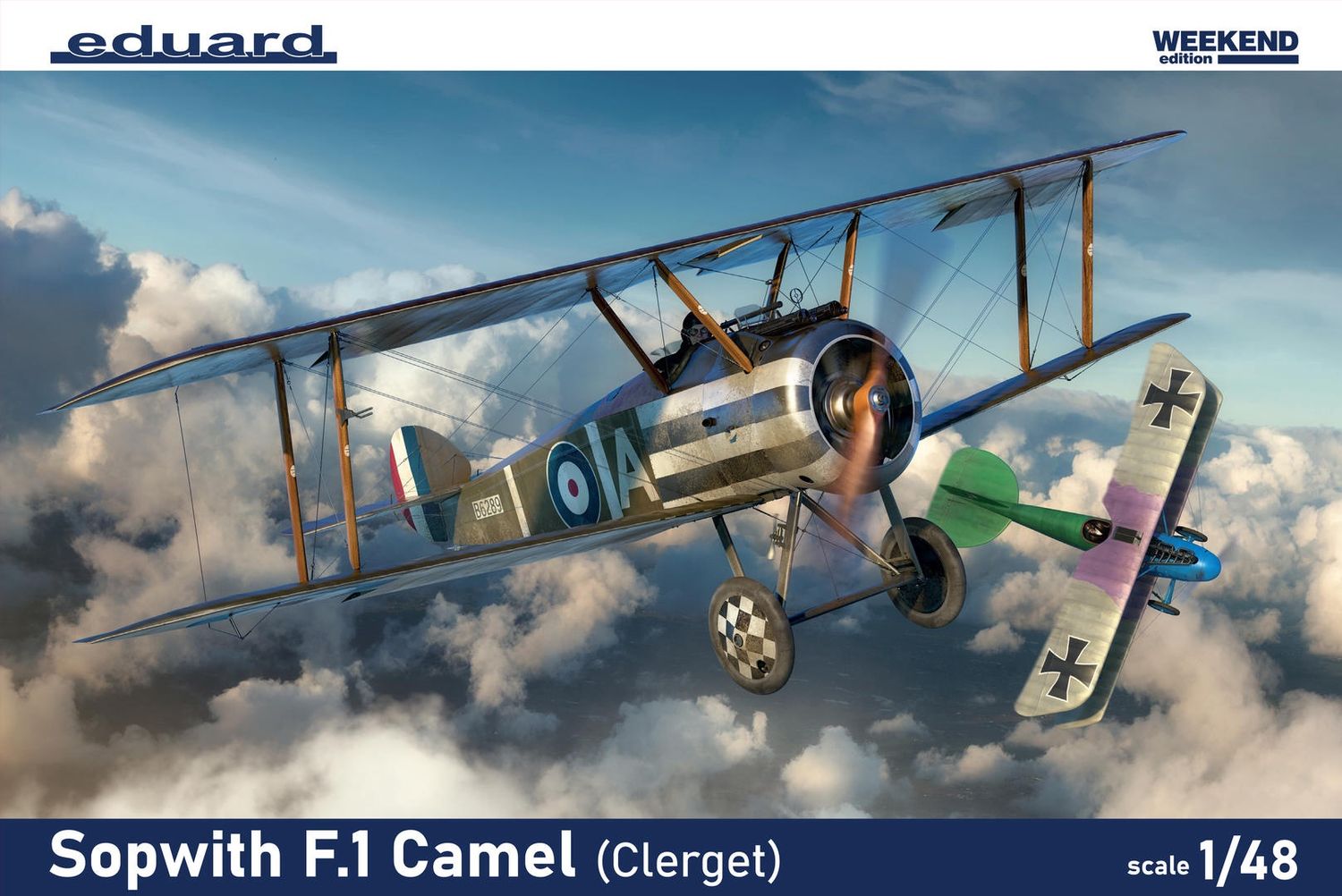 Eduard 1/48 Sopwith F.1 Camel (Clerget) [Weekend Edition] 8486