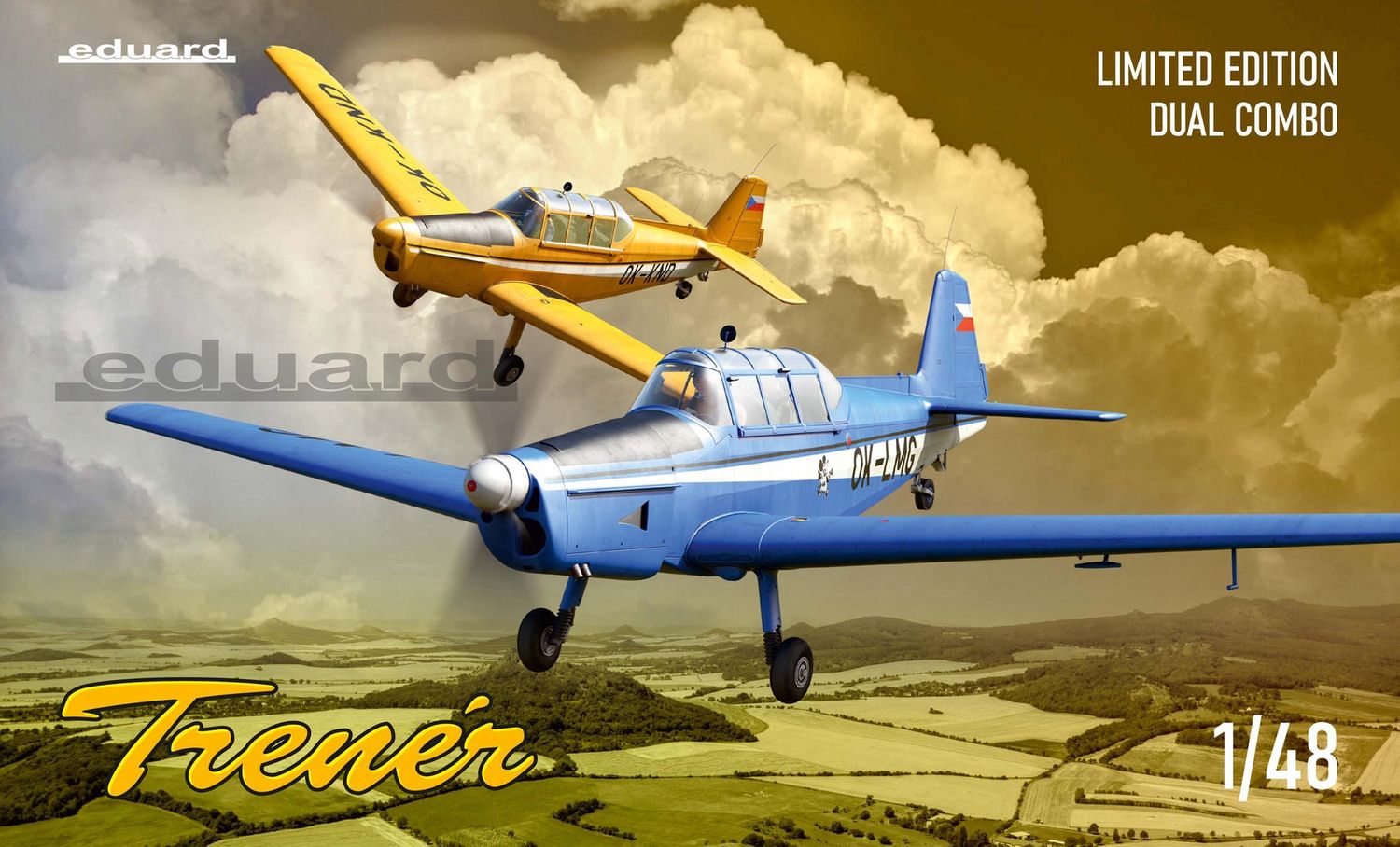 Eduard 1/48 Trener Zlin Z-226M/MS/T/B Dual Combo [Limited Edition] 11152