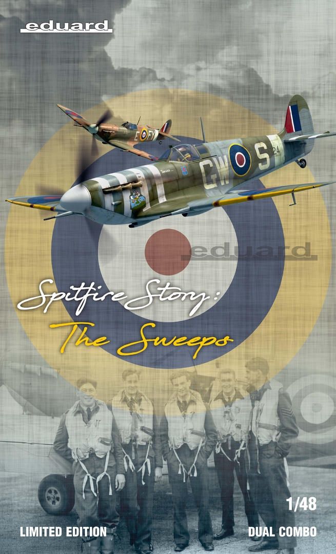 Eduard 1/48 Spitfire Story: The Sweeps Dual Combo [Limited Edition] 11153