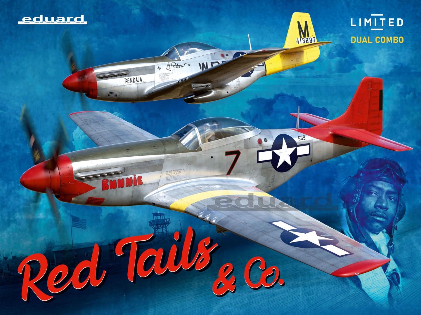 Eduard 1/48 Red Tails &amp; Co&#39; P-51D Mustang Dual Combo [Limited Edition] 11159