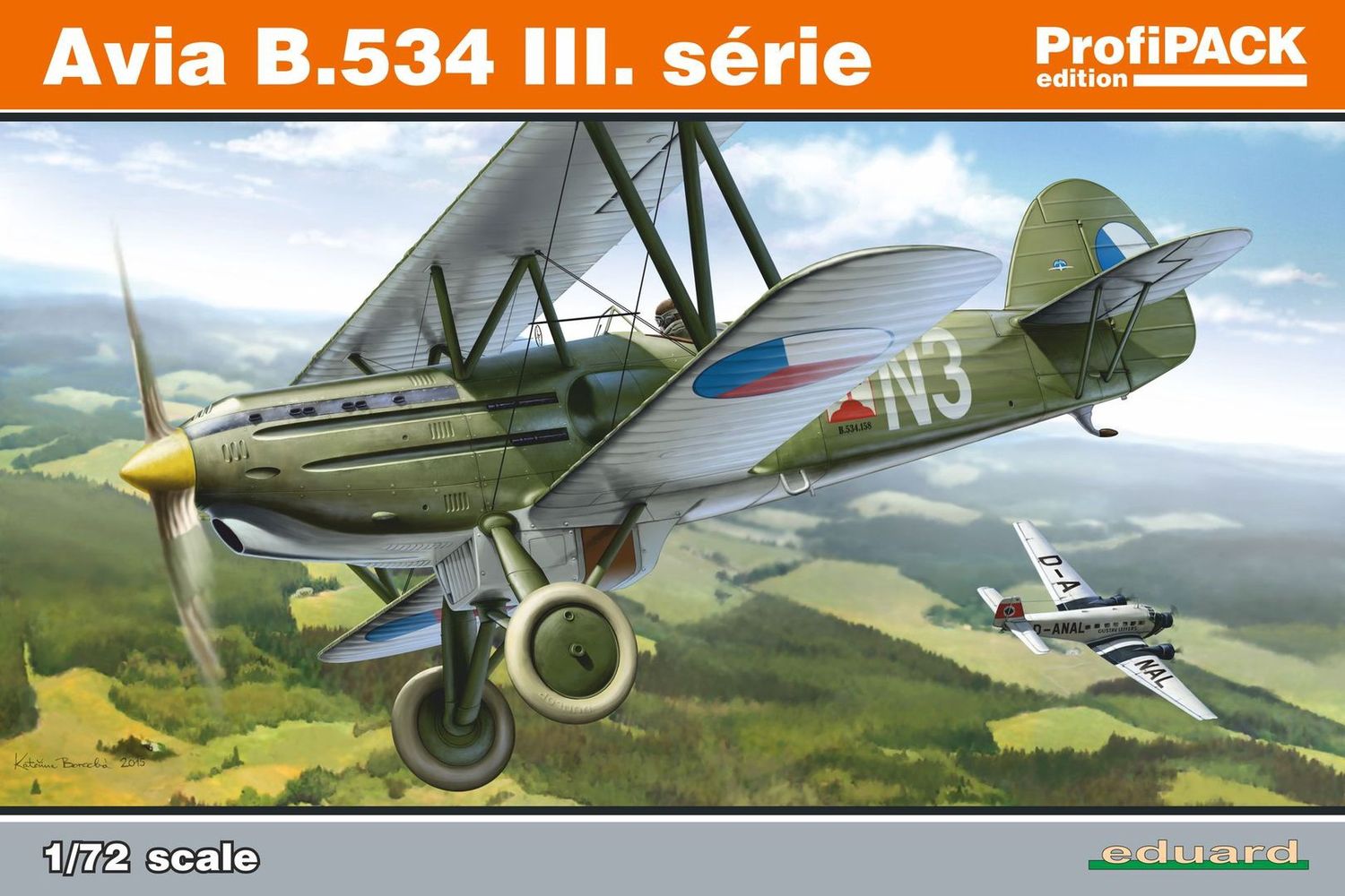 Eduard 1/72 Avia B.534 III.serie [ProfiPACK] 70101