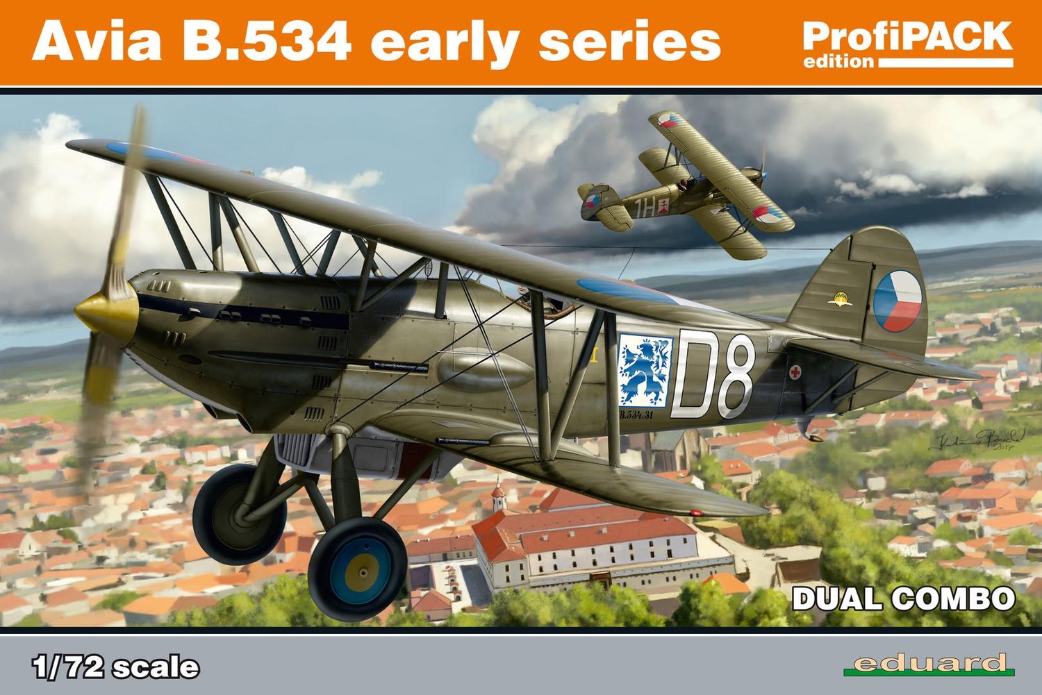 Eduard 1/72 Avia B.534 early series Dual Combo [ProfiPACK] 70103