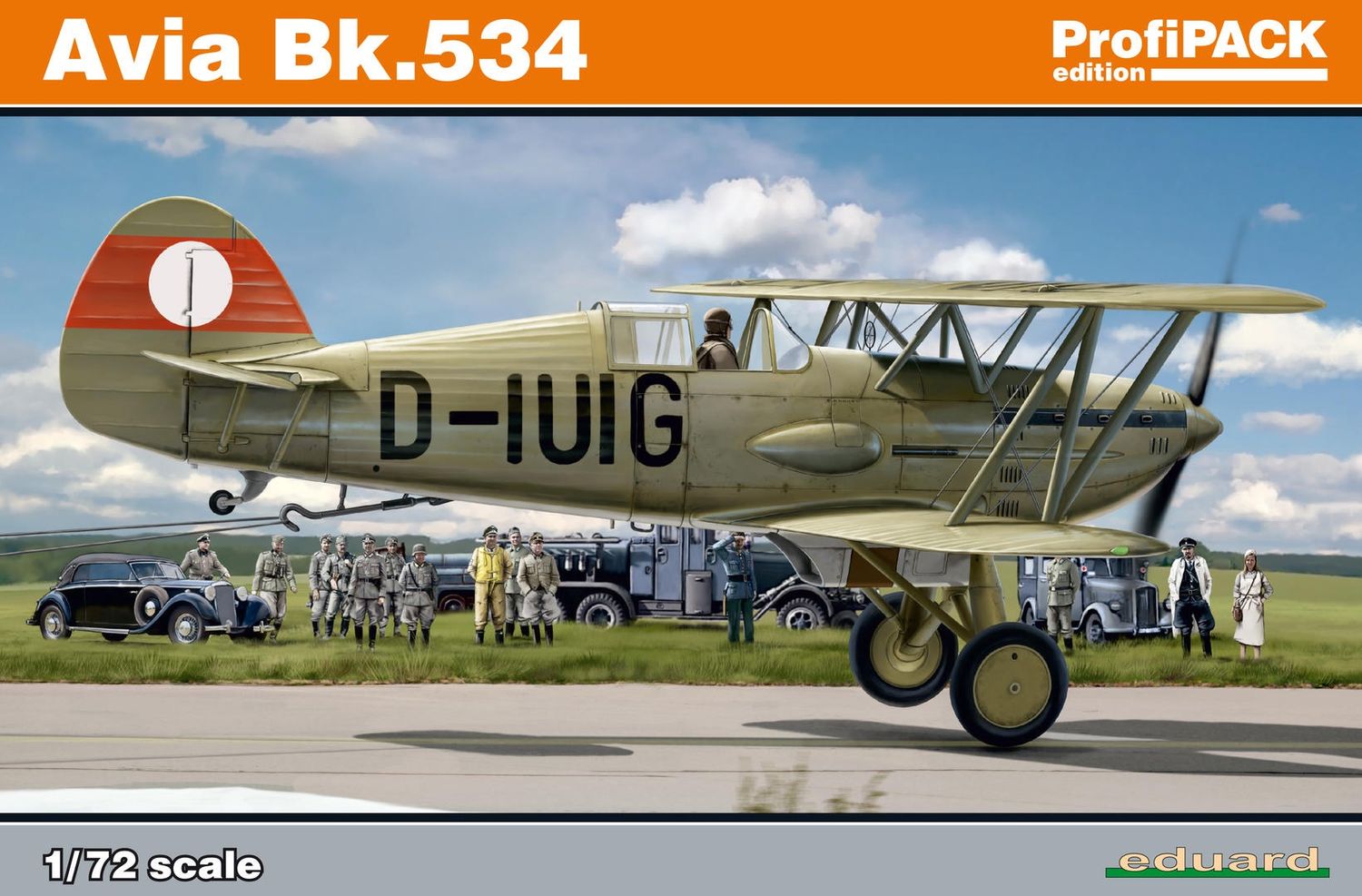 Eduard 1/72 Avia Bk.534 [ProfiPACK] 70105