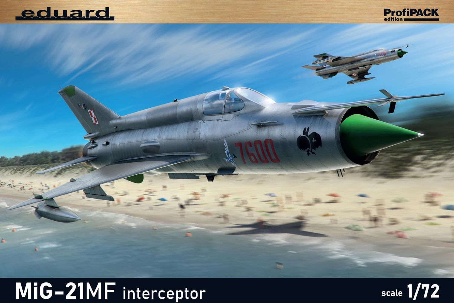Eduard 1/72 MiG-21MF Fishbed Interceptor [ProfiPACK] 70141