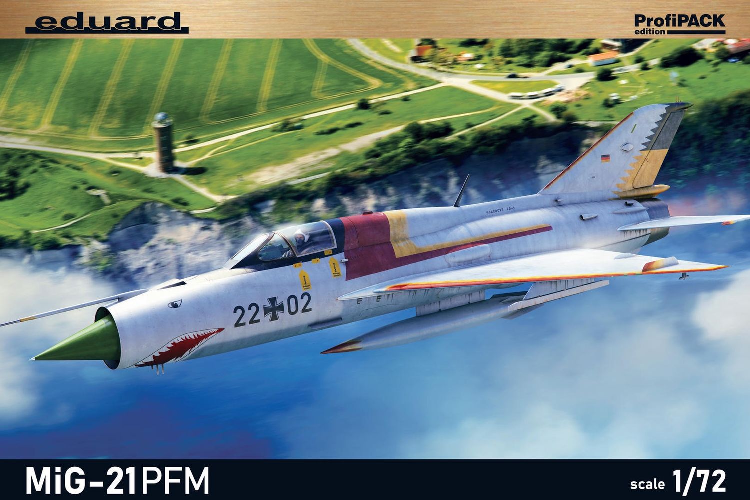 Eduard 1/72 MiG-21PFM Fishbed [ProfiPACK] 70144