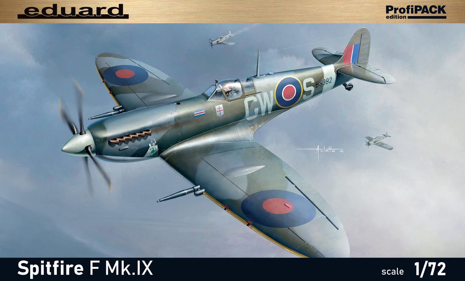 Eduard 1/72 Spitfire F Mk.IX [ProfiPACK] 70122