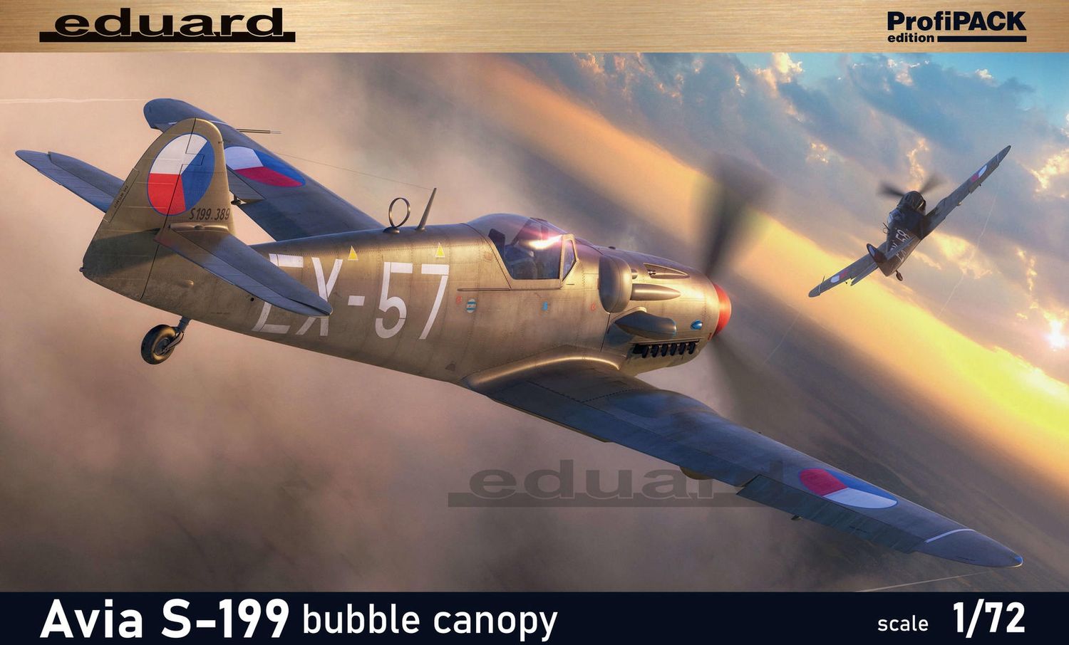 Eduard 1/72 Avia S-199 Bubble Canopy [ProfiPACK] 70151