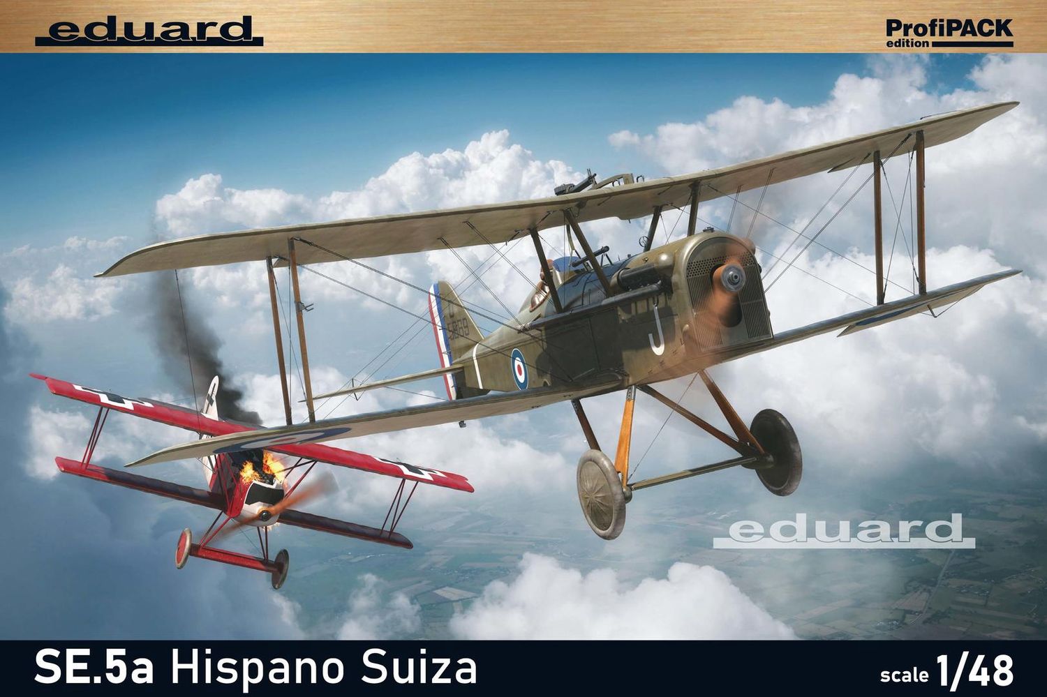 Eduard 1/48 SE.5a Hispano Suiza [ProfiPACK] 82132