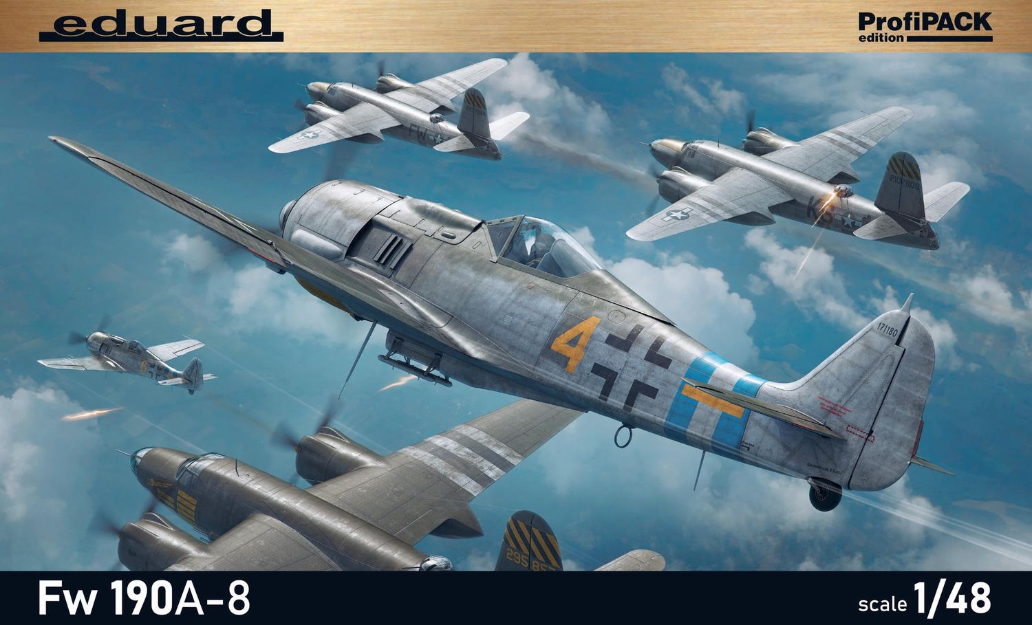 Eduard 1/48 Fw 190A-8 [ProfiPACK] 82147