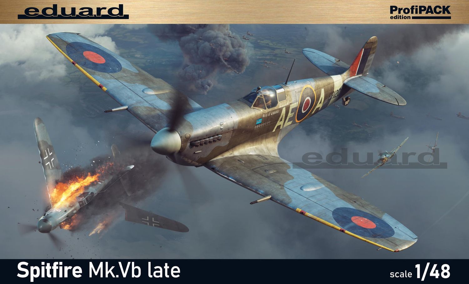 Eduard 1/48 Spitfire Mk.Vb Late [ProfiPACK] 82156