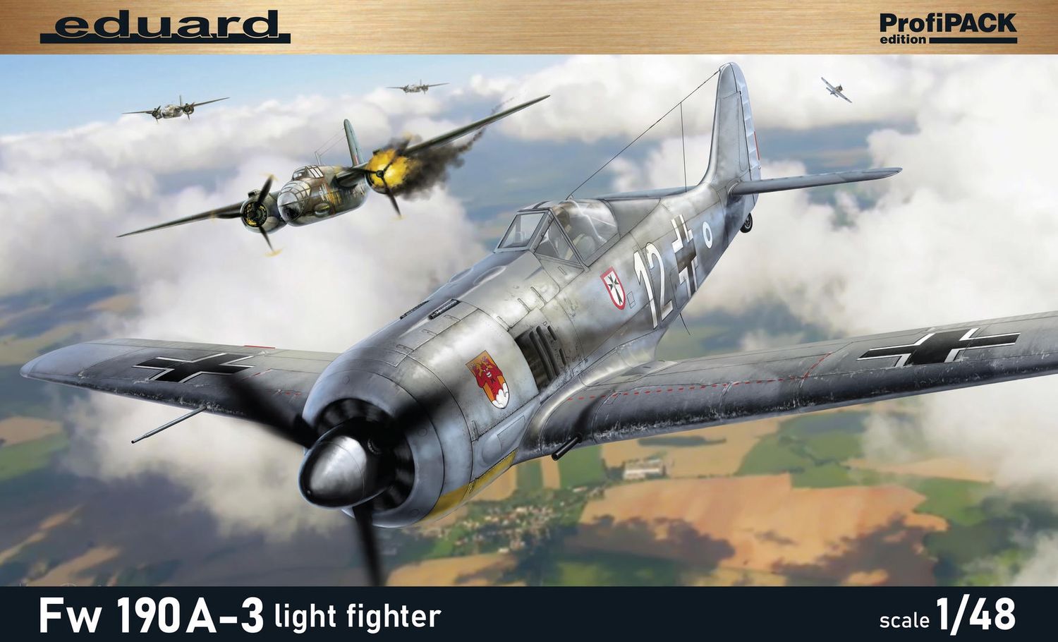 Eduard 1/48 Fw 190A-3 Light Fighter [ProfiPACK] 82141