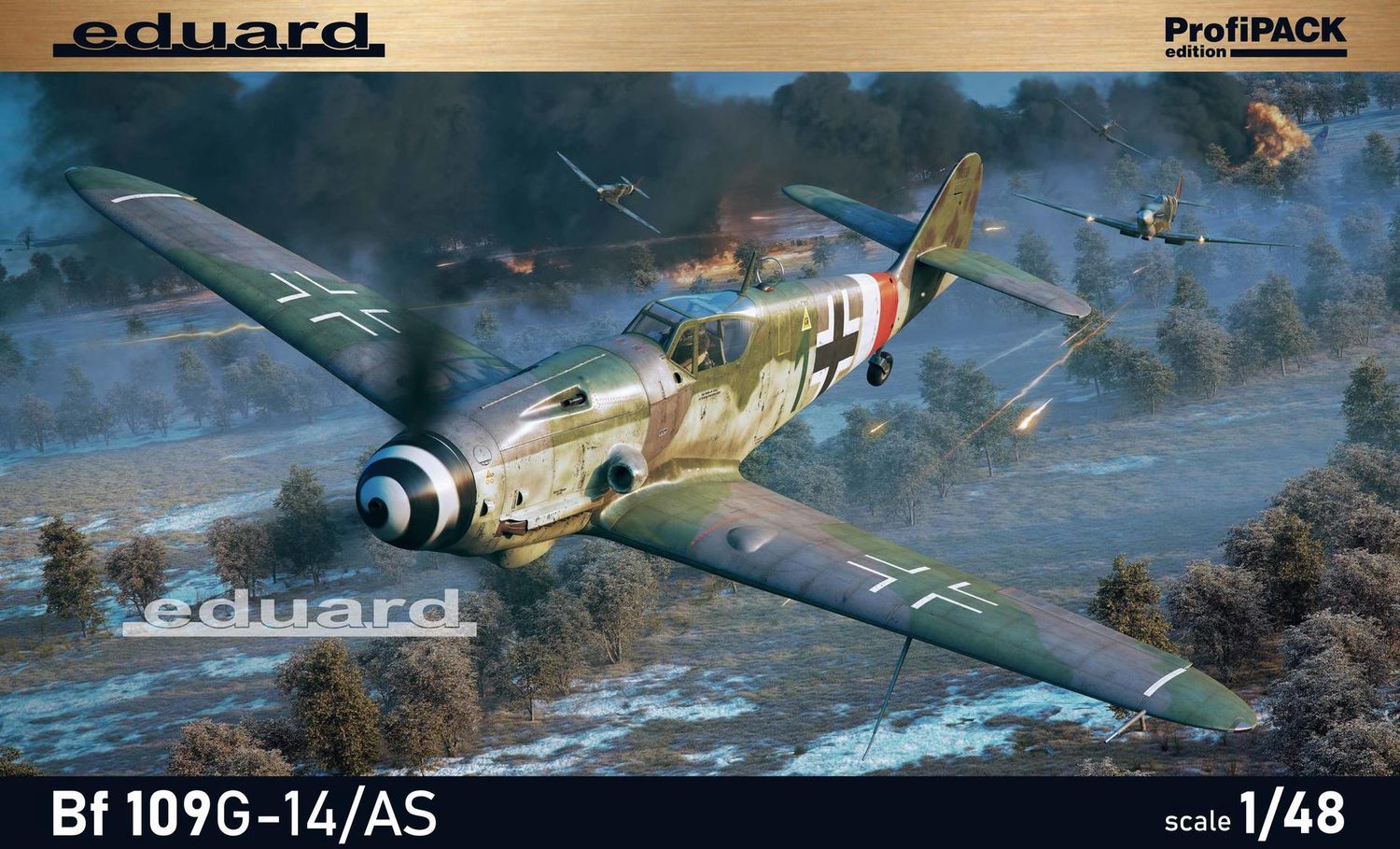 Eduard 1/48 Bf109G-14/AS [ProfiPACK] 82162