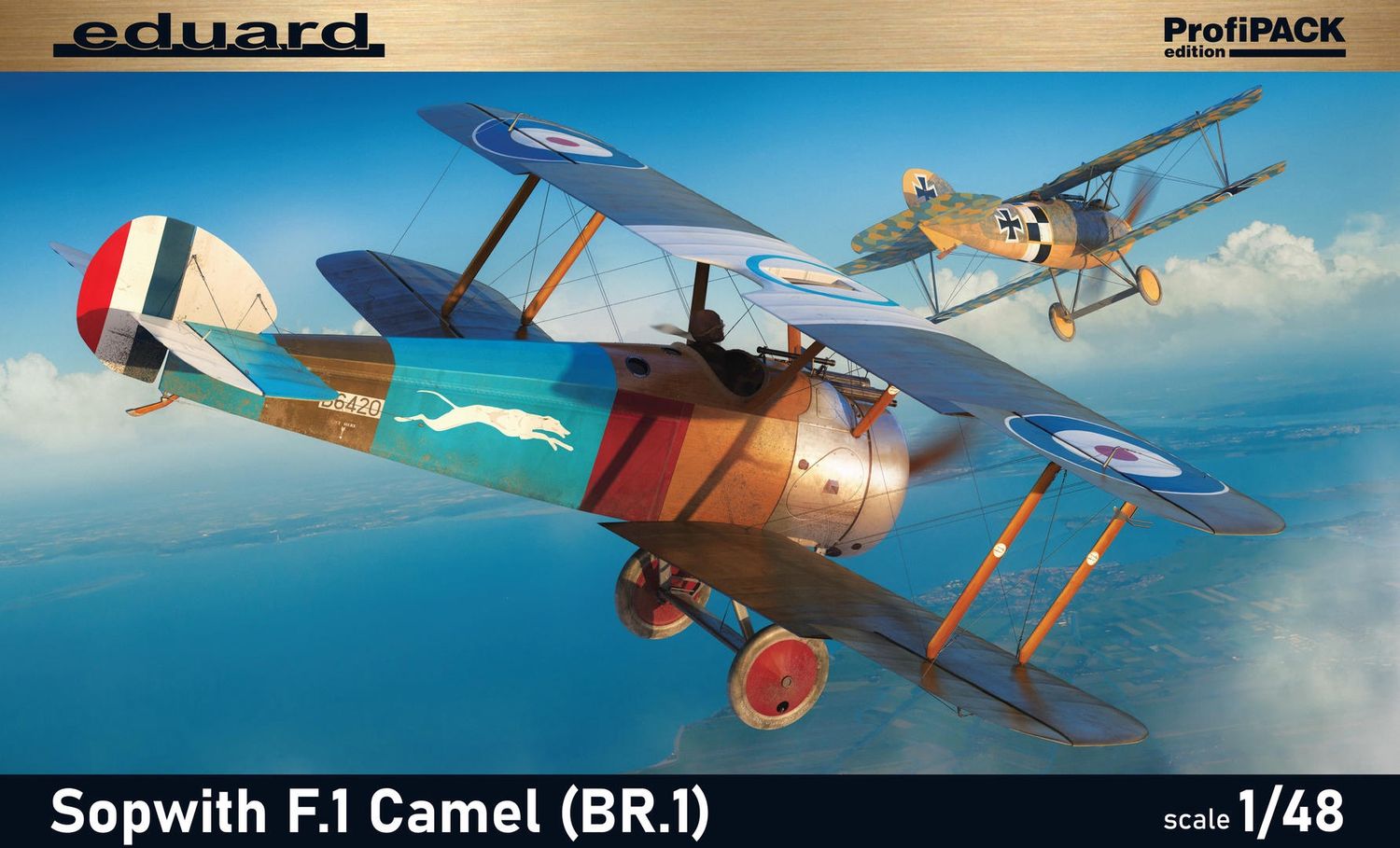 Eduard 1/48 Sopwith F.1 Camel (BR.1) [ProfiPACK] 82171