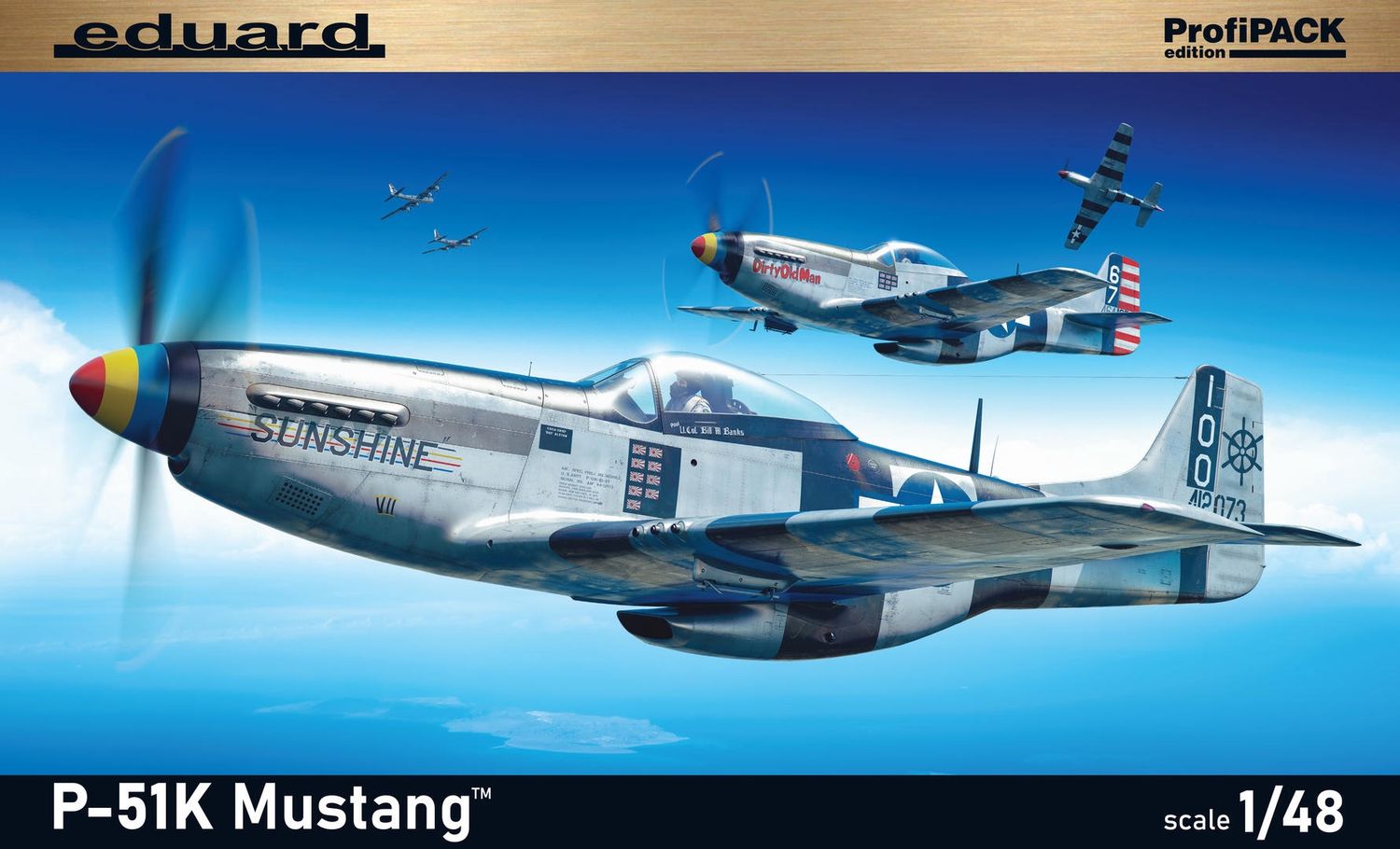 Eduard 1/48 P-51K Mustang [ProfiPACK] 82105