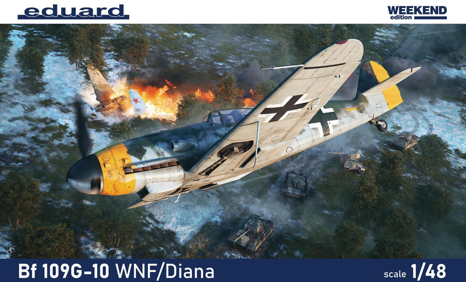 Eduard 1/48 Bf 109G-10 WNF/Diana [Weekend Edition] 84182