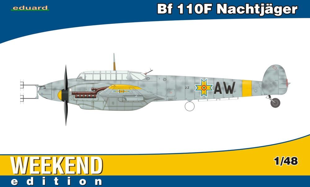 Eduard 1/48 Bf 110F Nachtjäger [Weekend Edition] 84145
