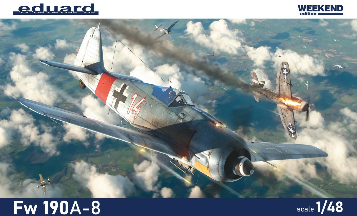 Eduard 1/48 Fw 190A-8 [Weekend Edition] 84116