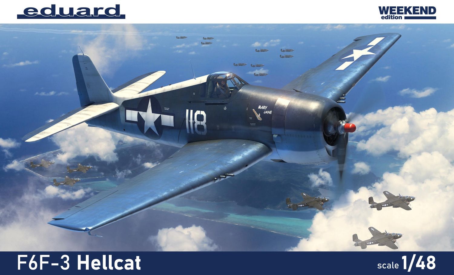 Eduard 1/48 F6F-3 Hellcat [Weekend Edition] 84194