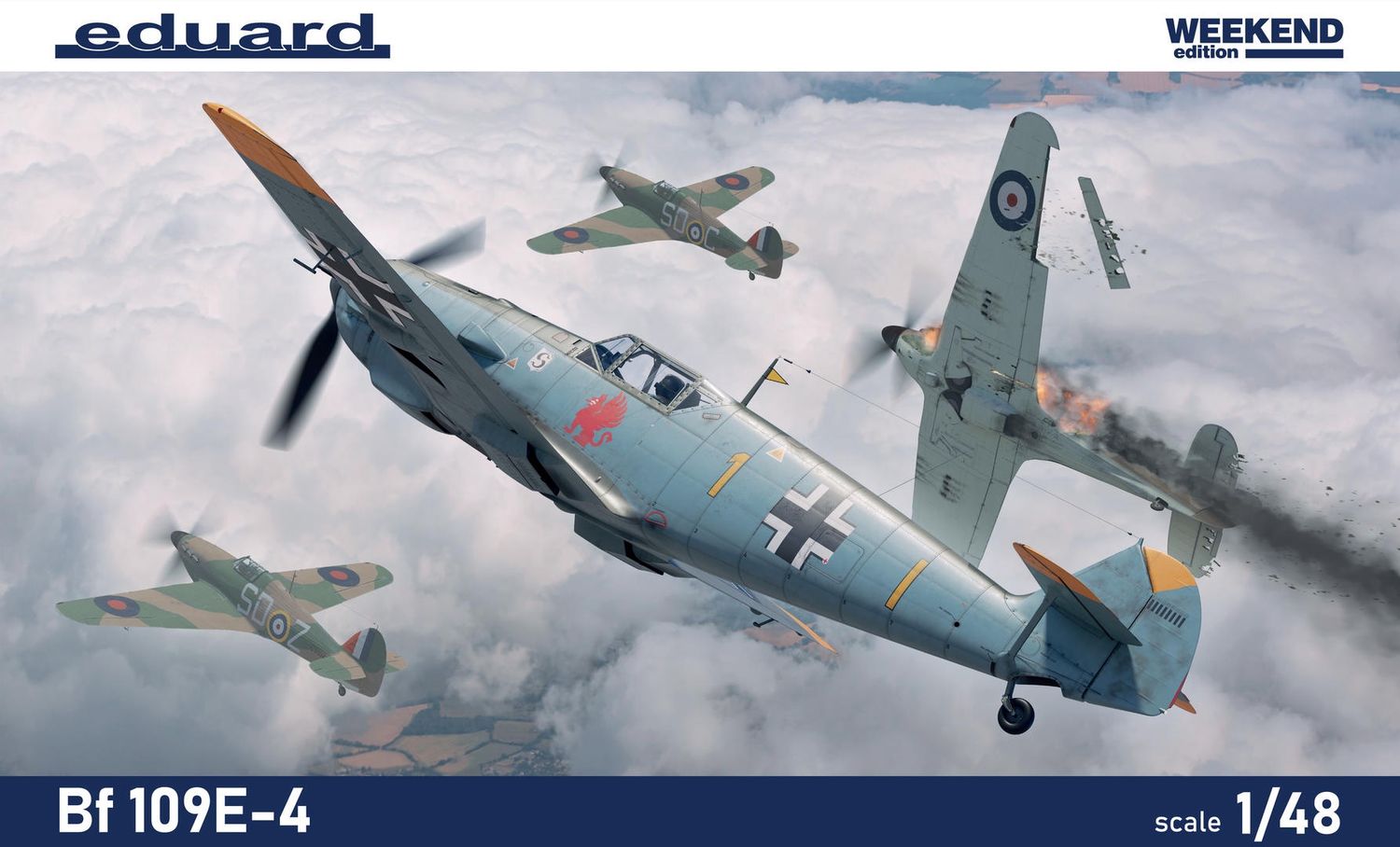 Eduard 1/48 Bf 109E-4 [Weekend Edition] 84196