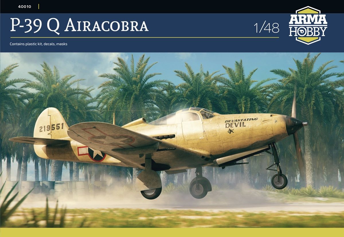 Arma Hobby 1/48 P-39Q Airacobra 40010