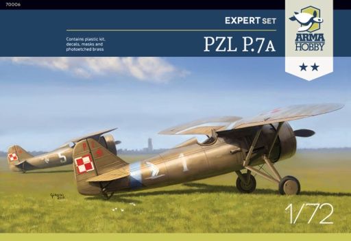 Arma Hobby 1/72 PZL P.7a Expert Set 70006