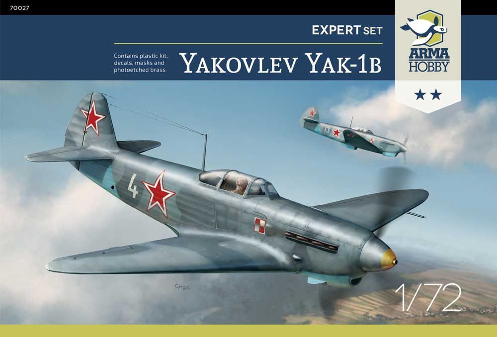 Arma Hobby 1/72 Jak-1b Expert Set 70027