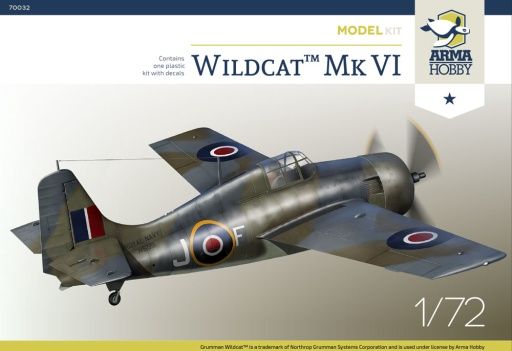Arma Hobby 1/72 Wildcat™ Mk VI Model Kit 70032