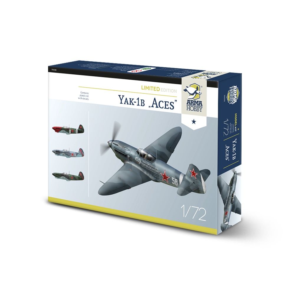 Arma Hobby 1/72 Yakovlev Yak-1b Soviet Aces Limited Edition 70030
