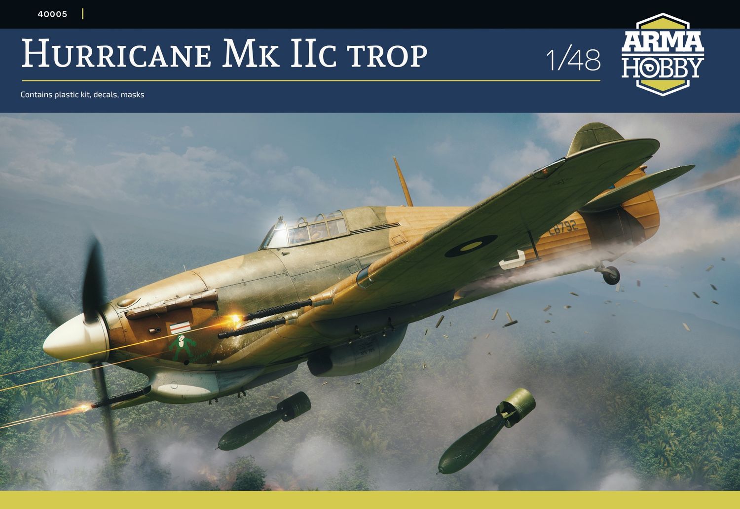 Arma Hobby 1/48 Hurricane Mk IIc Trop 40005