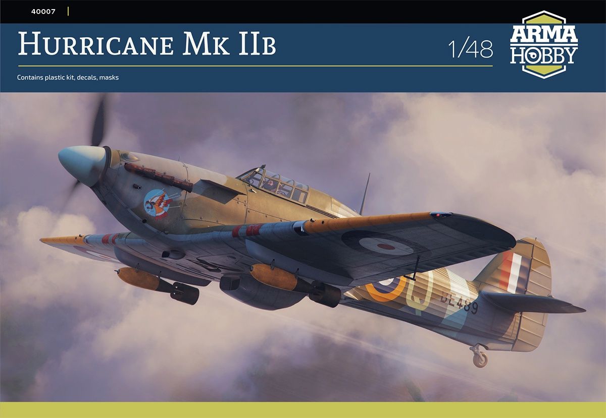 Arma Hobby 1/48 Hurricane Mk Iib 40007