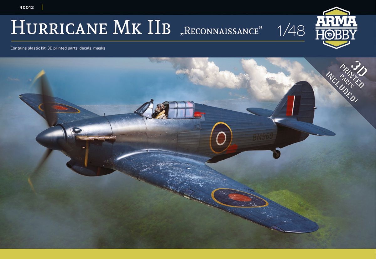 Arma Hobby 1/48 Hurricane Mk IIb &#39;Reconnaissance&#39; 40012