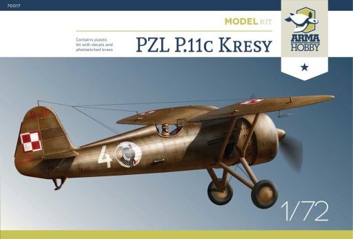 Arma Hobby 1/72 PZL P.11c Kresy 70017