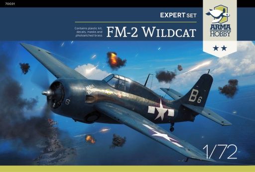 Arma Hobby 1/72 FM-2 Wildcat Expert Set 70031